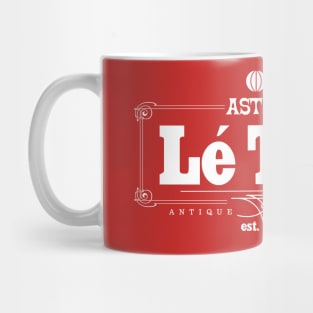 Houston Astro Theme Park Taxi Logo - White Mug